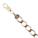 9ct Yellow Gold Curb Bracelet 7.5"