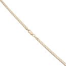9ct Yellow Gold Small Links Curb Chain 22"
