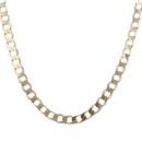 9ct Yellow Gold Curb Chain 22"