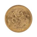 1962 Elizabeth II Decimal Portrait UK Full Sovereign Coin