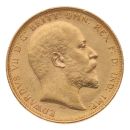 1904 Edward VII Large Head Australia Full Sovereign Coin