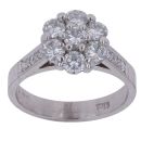 18ct White Gold 1.25ct Brilliant Cut Diamond Ring