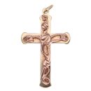 9ct Yellow and Rose Gold Clogau Tree Of Life Cross Pendant