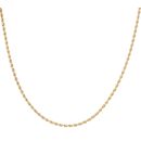 9ct Yellow Gold Rope Chain 18"