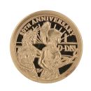 2024 Charles III D Day 80th Anniversary Tristan Da Cunha 1/8 Sovereign Coin Boxed