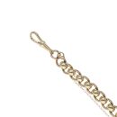9ct Yellow Gold Rollerball Bracelet 8"