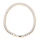 9ct Yellow Gold Curb Bracelet 8"