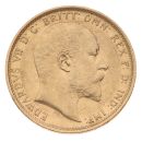 1904 Edward VII Large Head Australia Full Sovereign Coin