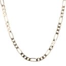 9ct Yellow Gold Figaro Chain 22"