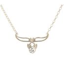 9ct Yellow Gold Rennie Mac Pendant and Chain 16"