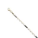 14ct Yellow & White Gold Child's 6" Bracelet