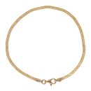 22ct Yellow Gold Flat Milan Bracelet 7.5"