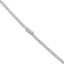18ct White Gold 6.28ct Brilliant Cut Diamond Tennis Chain 18"