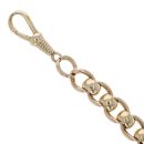 9ct Yellow Gold Rollerball Bracelet 8.5"