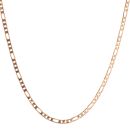 9ct Yellow Gold Figaro Chain 18"