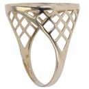 9ct Yellow Gold St George Coin Ring