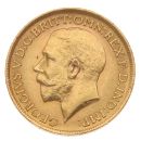 1912 George V Large Head UK Full Sovereign Coin