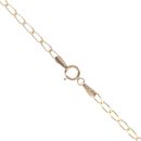 9ct Yellow Gold Cross Pendant and Chain 18"