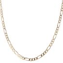 9ct Yellow Gold Figaro Chain 20"