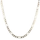 9ct Yellow Gold Figaro Chain 22"