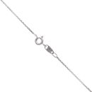 18ct White Gold 0.25ct Brilliant Cut Diamond Solitaire Pendant and Chain 16"