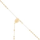 9ct Yellow Gold Childrens Rosary Beads 16"