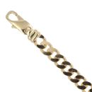 9ct Yellow Gold Curb Bracelet 8"