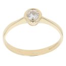 18ct Yellow Gold 0.25ct Brilliant Cut Diamond Solitaire Ring