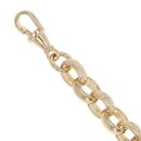 9ct Yellow Gold Cubic Zirconia MUM Belcher Bracelet 7"