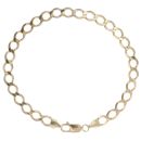 9ct Yellow Gold Curb Bracelet 8.5"