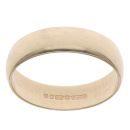 9ct Yellow Gold Plain Wedding Band 5.1mm
