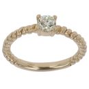 18ct Yellow Gold 0.50ct Diamond Solitaire Ring