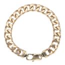 9ct Yellow Gold Curb Bracelet 9.5"
