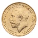 1918 George V Large Head India Full Sovereign Coin