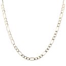 9ct Yellow Gold Figaro Chain 18"