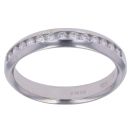 18ct White Gold 0.25ct Round Brilliant Diamond Eternity Ring