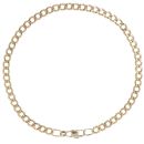 9ct Yellow Gold Curb Bracelet 8.5"