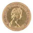 1976 Elizabeth II Decimal Portrait UK Full Sovereign Coin