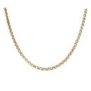9ct Yellow Gold Belcher Chain 22"