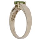 9ct Yellow Gold Peridot Single Stone Ring