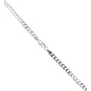 Silver Curb Chain 22" By Icesia