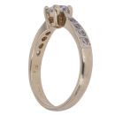 9ct Yellow Gold Cubic Zirconia Single Stone Ring