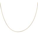 18ct Yellow Gold Curb Chain 16"