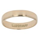 18ct Yellow Gold 3.7mm Wedding Band
