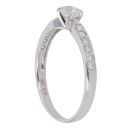 18ct White Gold 0.50ct Brilliant Cut Diamond Solitaire Ring