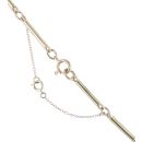 9ct Yellow Gold Bar Link Chain 30"