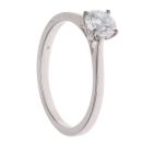 Platinum 0.50ct Brilliant Cut Lab Grown Diamond Solitaire Ring