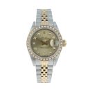 Rolex Custom Datejust Pre Owned Watch Ref 69173