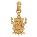 22ct Yellow Gold Ganesh Pendant