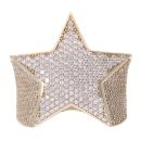 9ct Yellow Gold Cubic Zirconia Star Fancy Ring